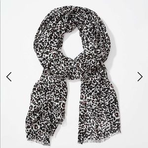 LOFT Leopard Print Scarf